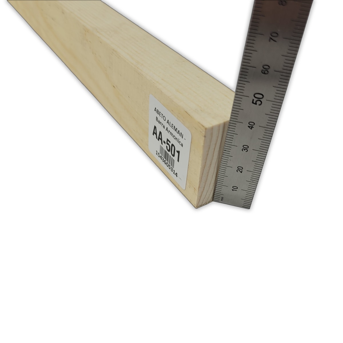 Barra Armonica AA-501 de Abeto Alemán para Armado Interno3