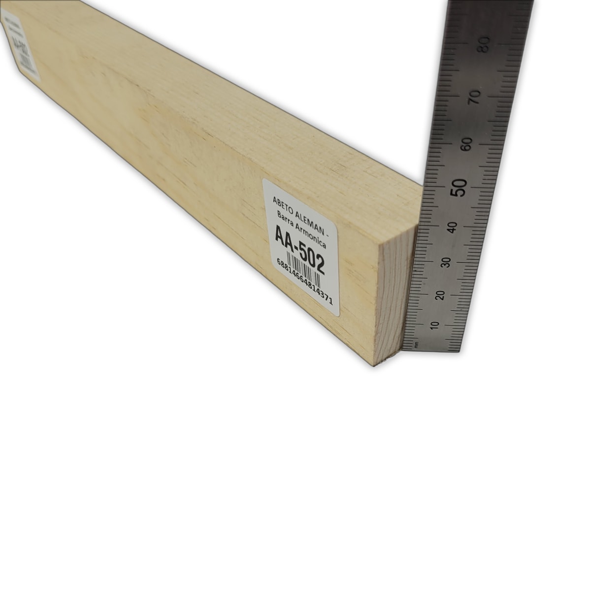 Barra Armonica AA-502 de Abeto Alemán para Armado Interno3