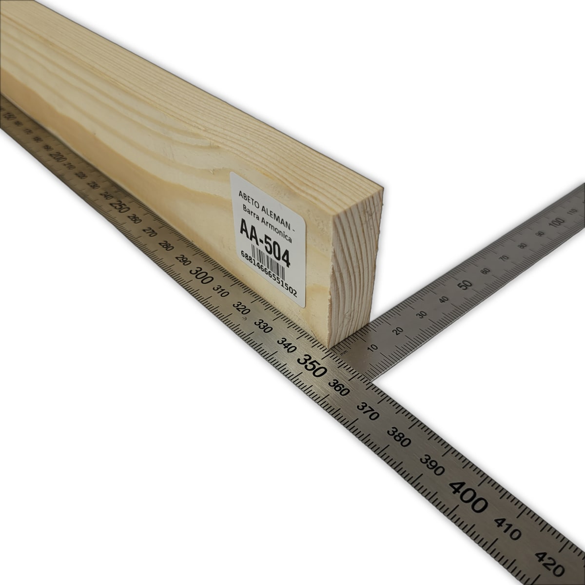 Barra Armonica AA-504 de Abeto Alemán para Armado Interno3