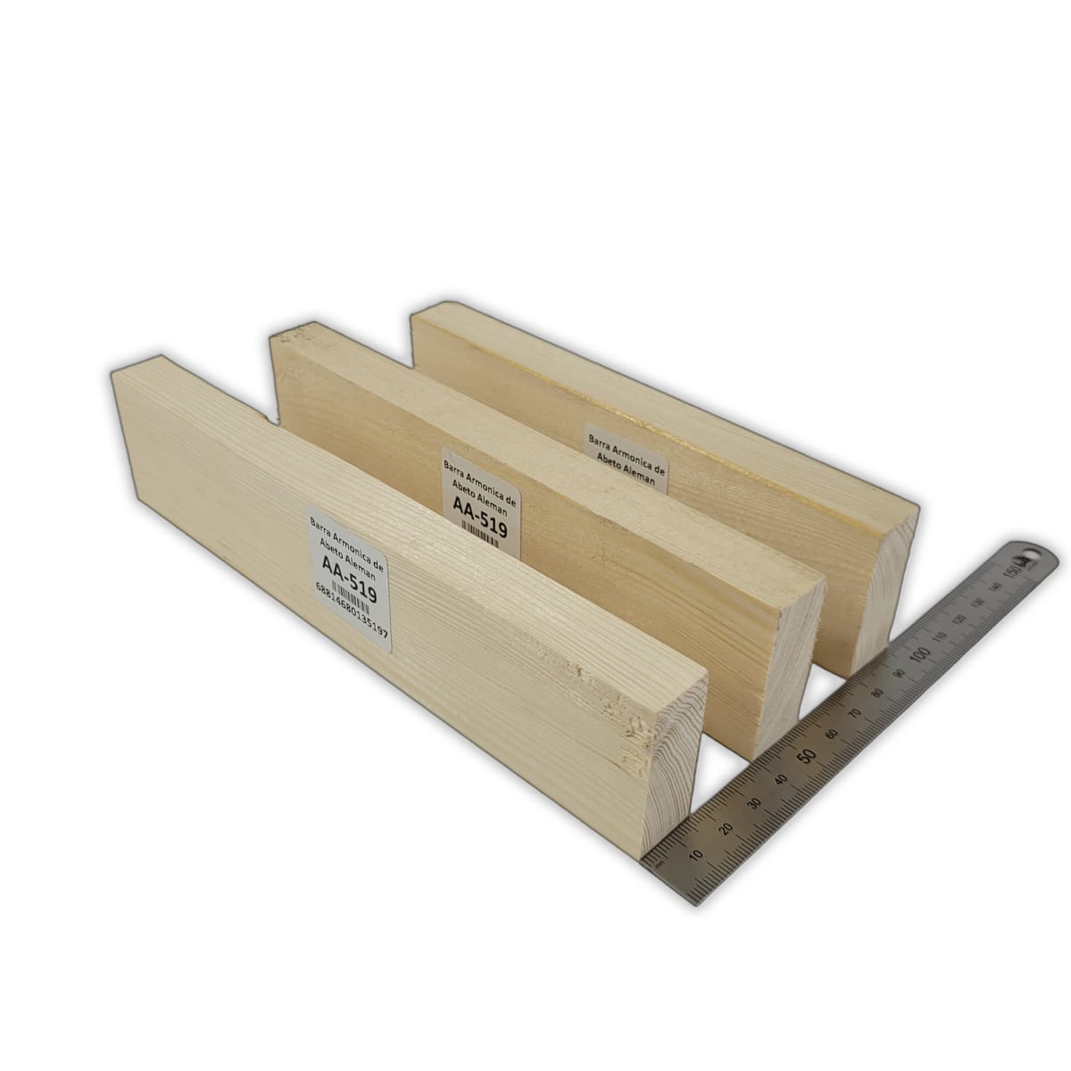 Set de 3 Barras Armonicas AA-519 de Abeto Alemán para Armado Interno3