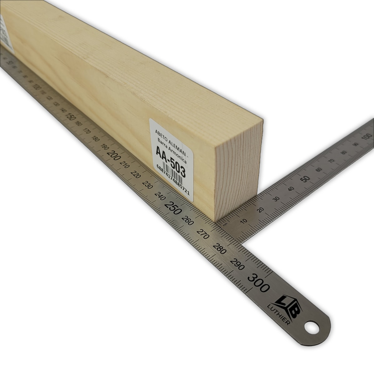 Barra Armonica AA-503 de Abeto Alemán para Armado Interno3