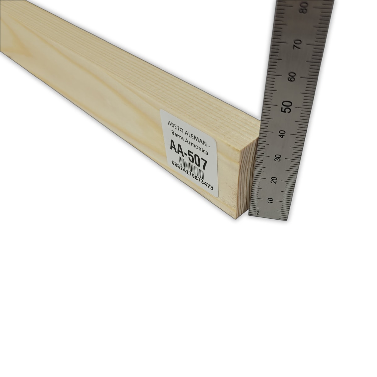 Barra Armonica AA-507 de Abeto Alemán para Armado Interno3