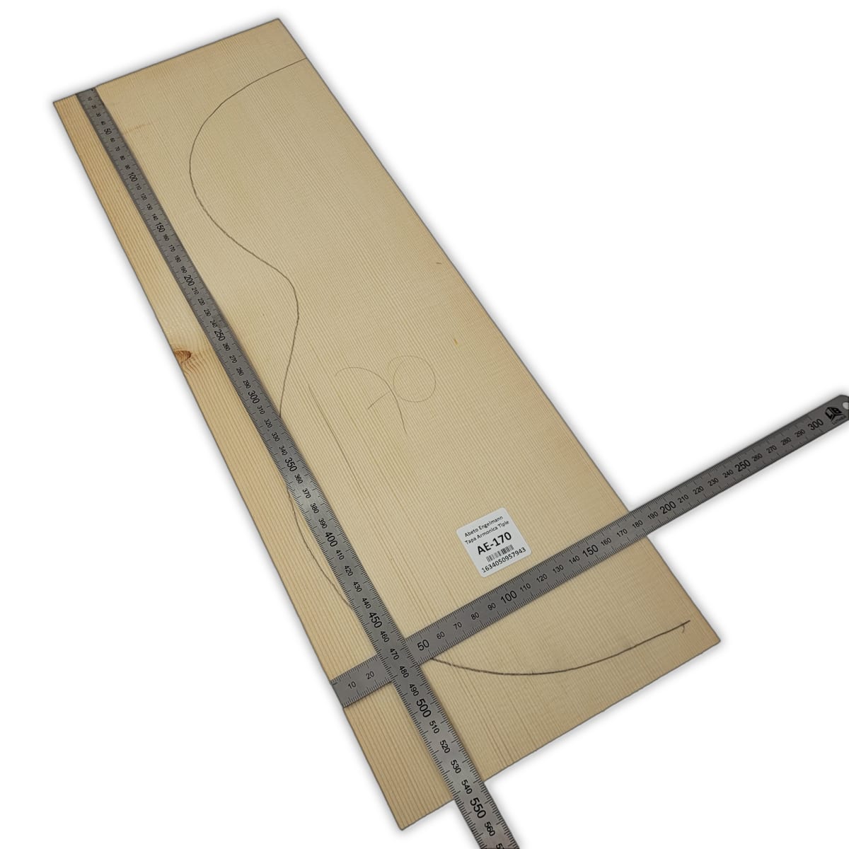 Tapa Armonica AE-170 de Abeto Engelmann Especial AAA para Tiple2