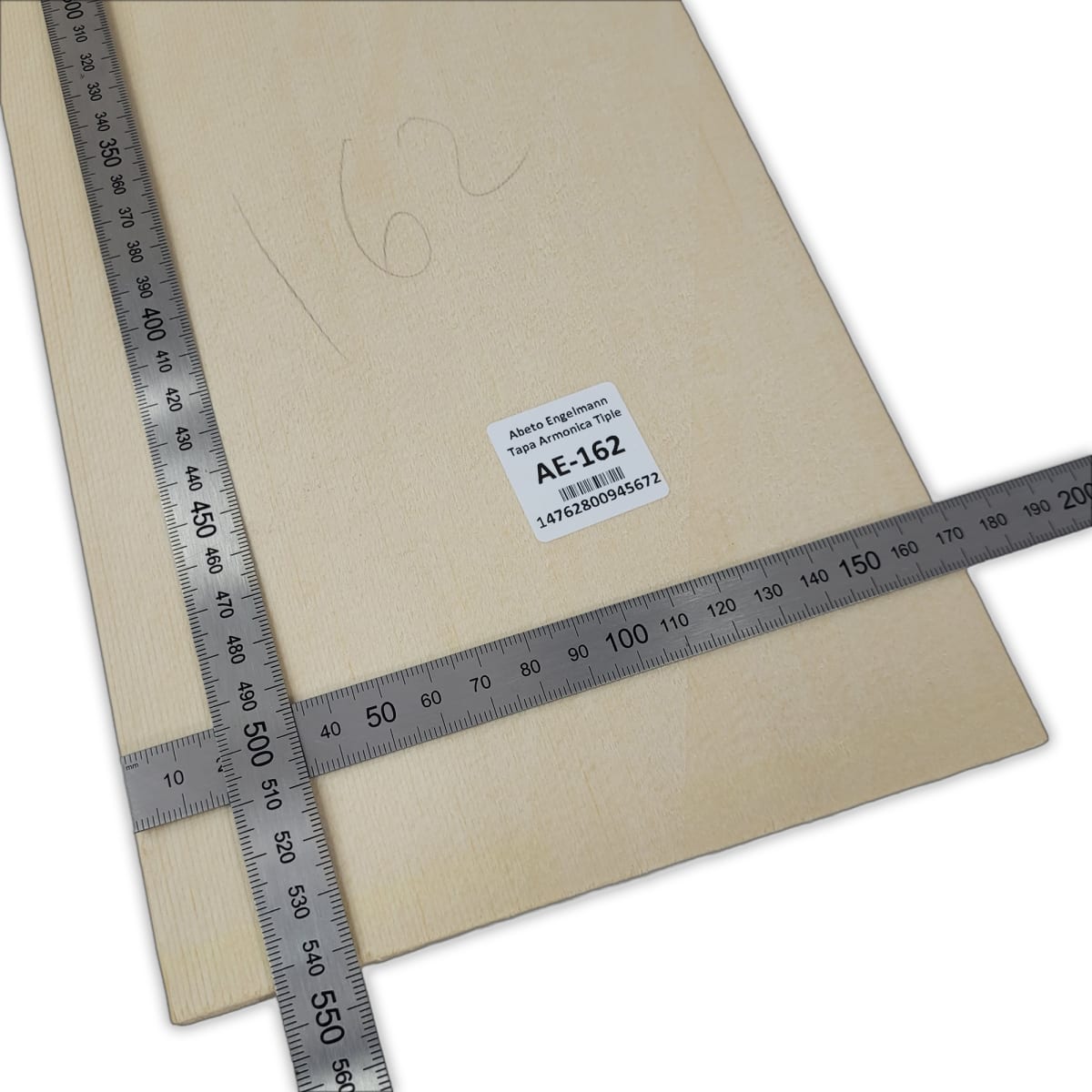 Tapa Armonica AE-162 de Abeto Engelmann Especial AAA para Tiple3
