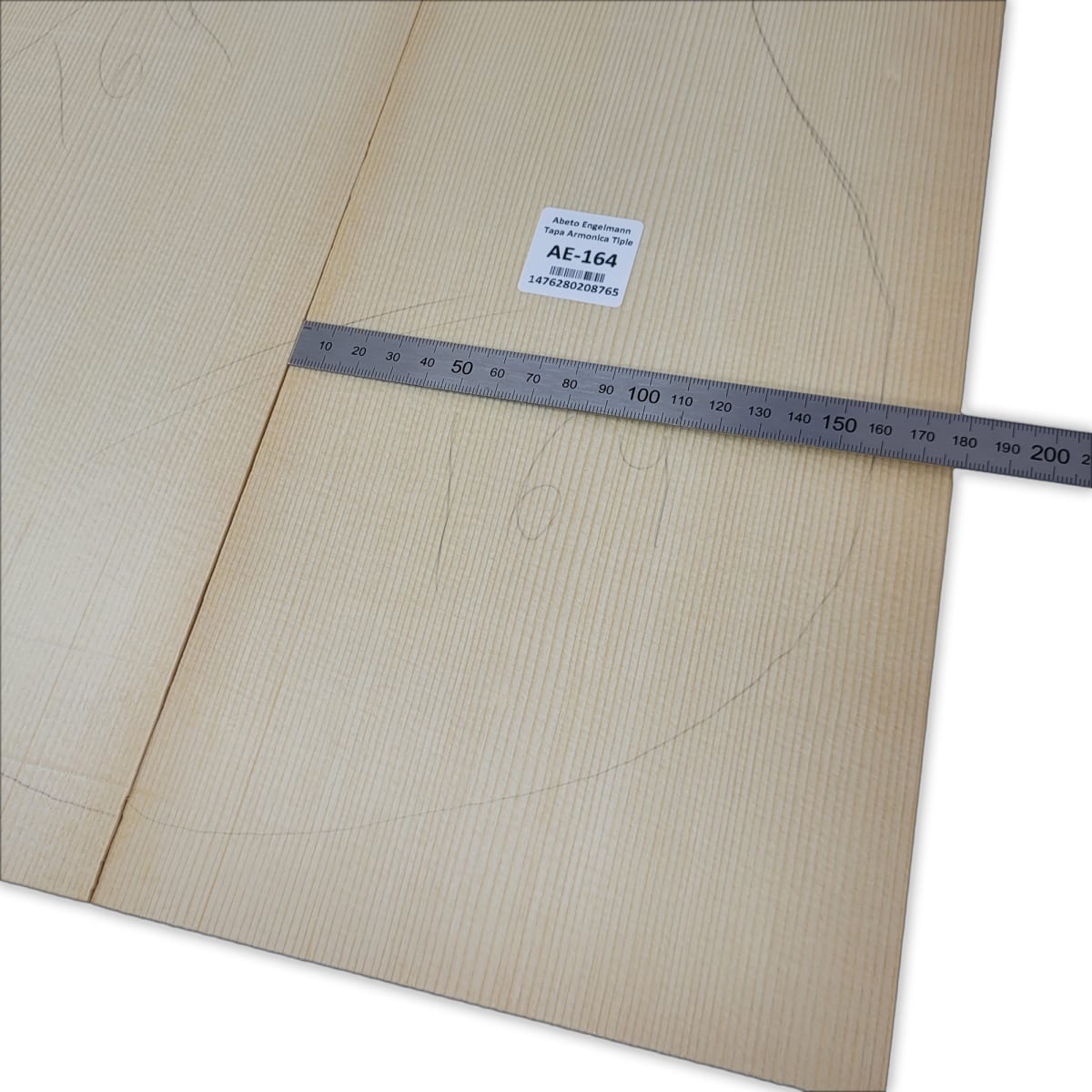 Tapa Armonica AE-164 de Abeto Engelmann Especial AAA para Tiple3