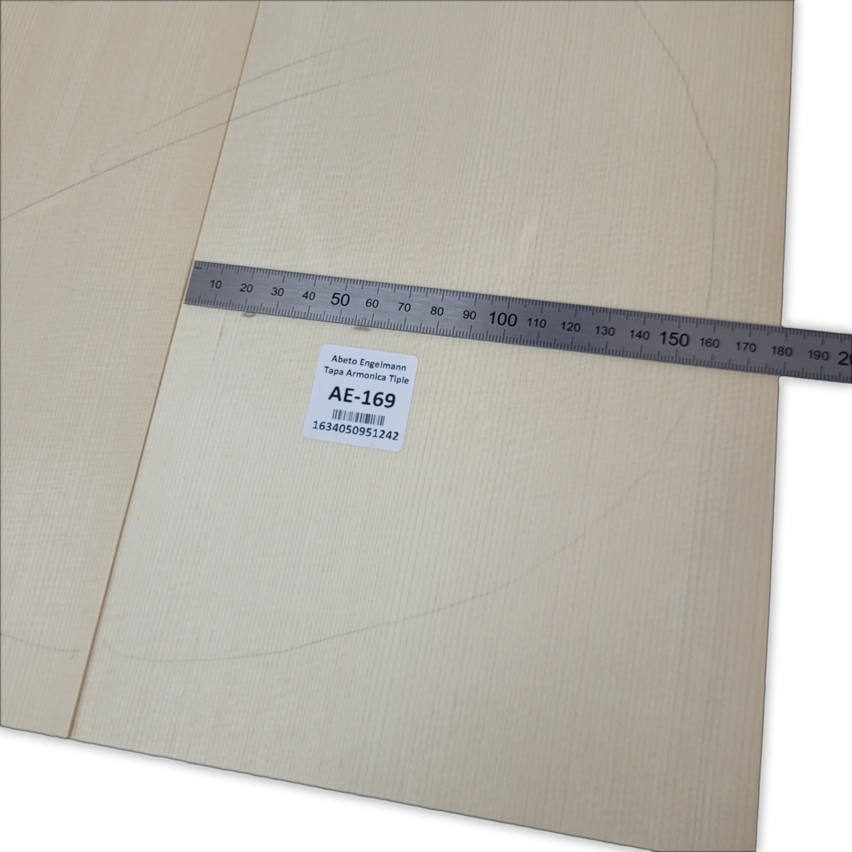 Tapa Armonica AE-169 de Abeto Engelmann Especial AAA para Tiple3