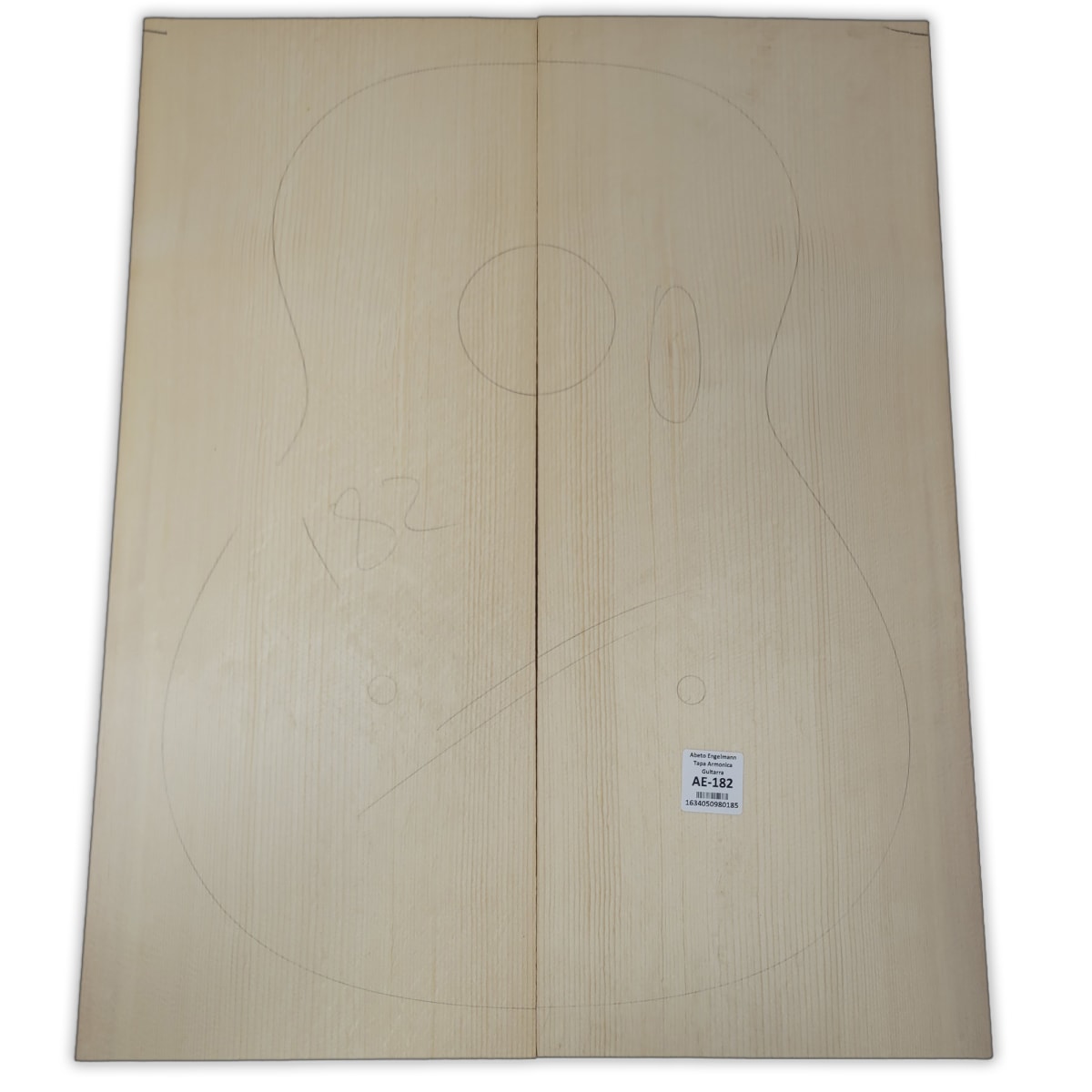 Tapa Armonica AE-182 de Abeto Engelmann Calidad A para Guitarra10