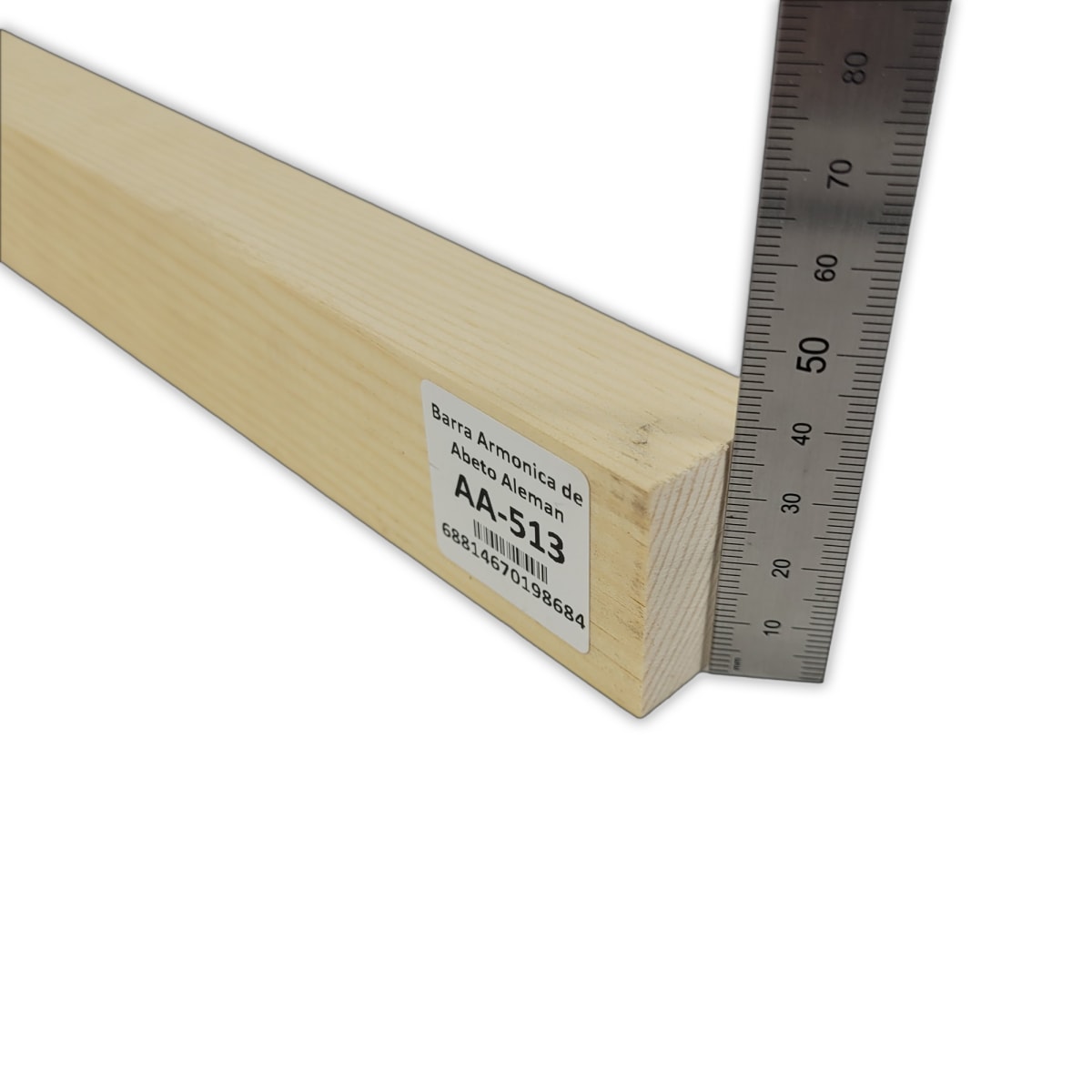 Barra Armonica AA-513 de Abeto Alemán para Armado Interno4