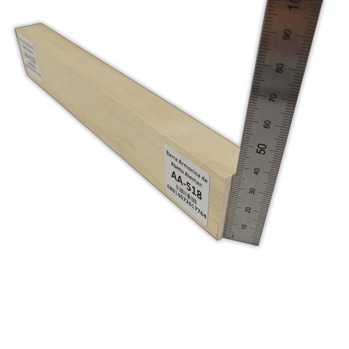 Barra Armonica AA-518 de Abeto Alemán para Armado Interno4