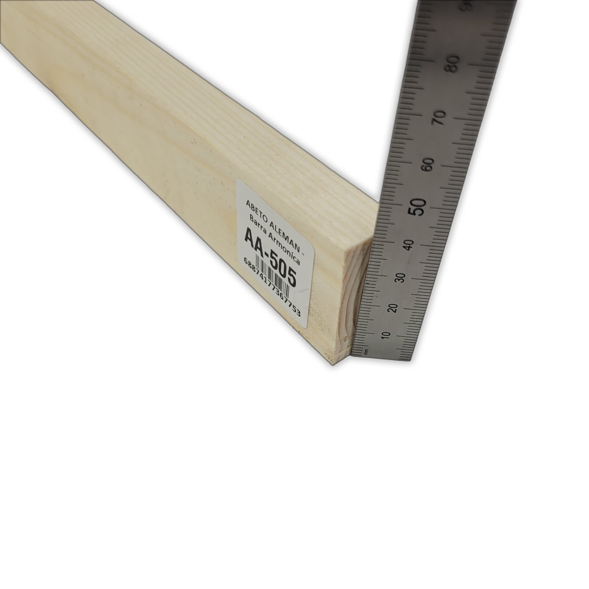 Barra Armonica AA-505 de Abeto Alemán para Armado Interno4