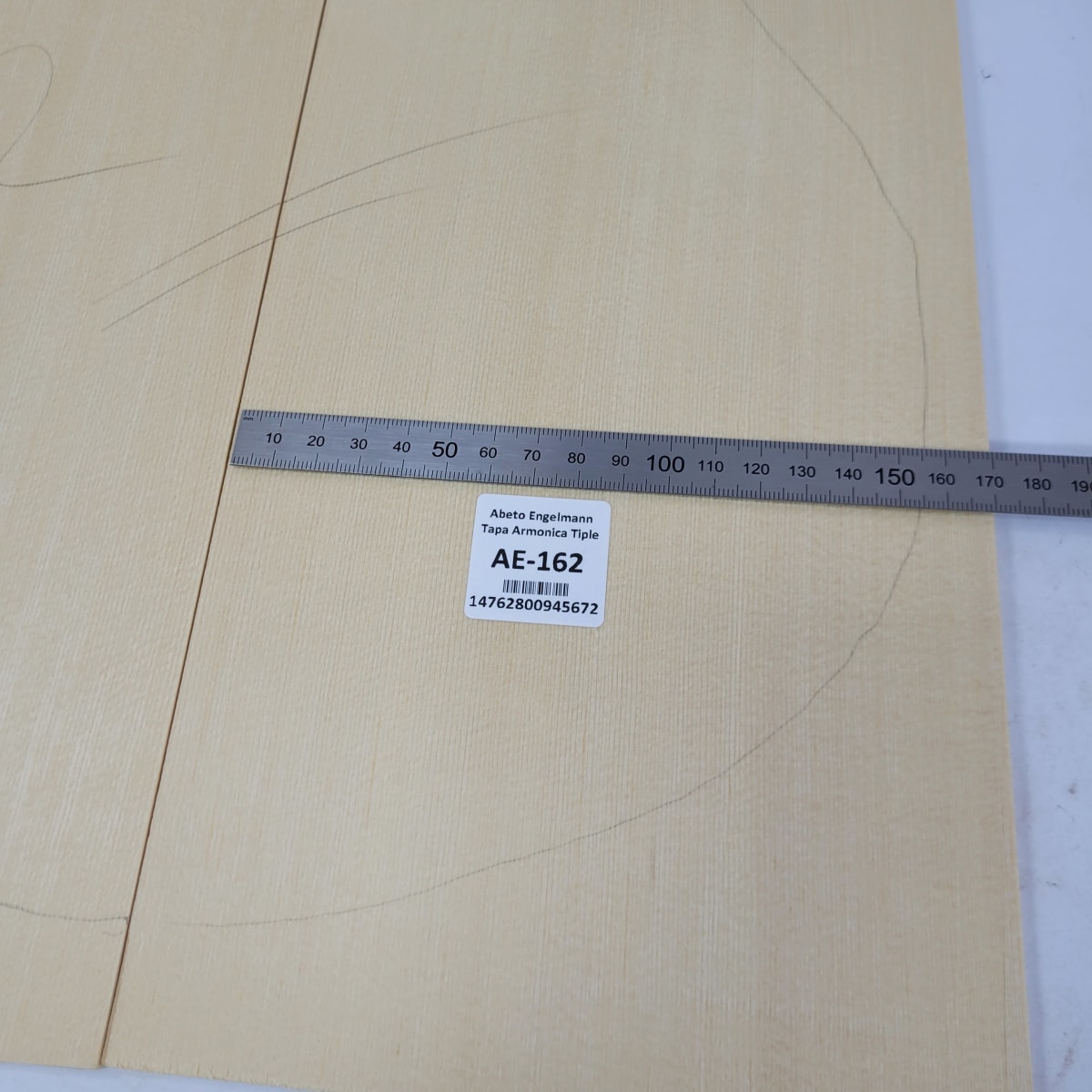 Tapa Armonica AE-162 de Abeto Engelmann Especial AAA para Tiple4