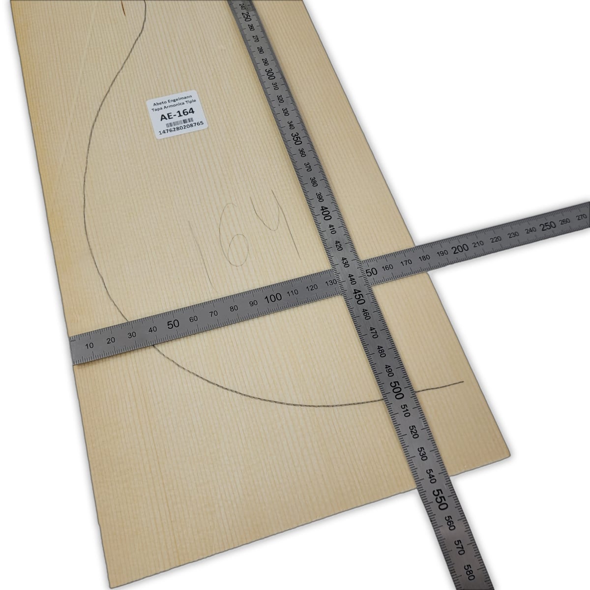 Tapa Armonica AE-164 de Abeto Engelmann Especial AAA para Tiple4