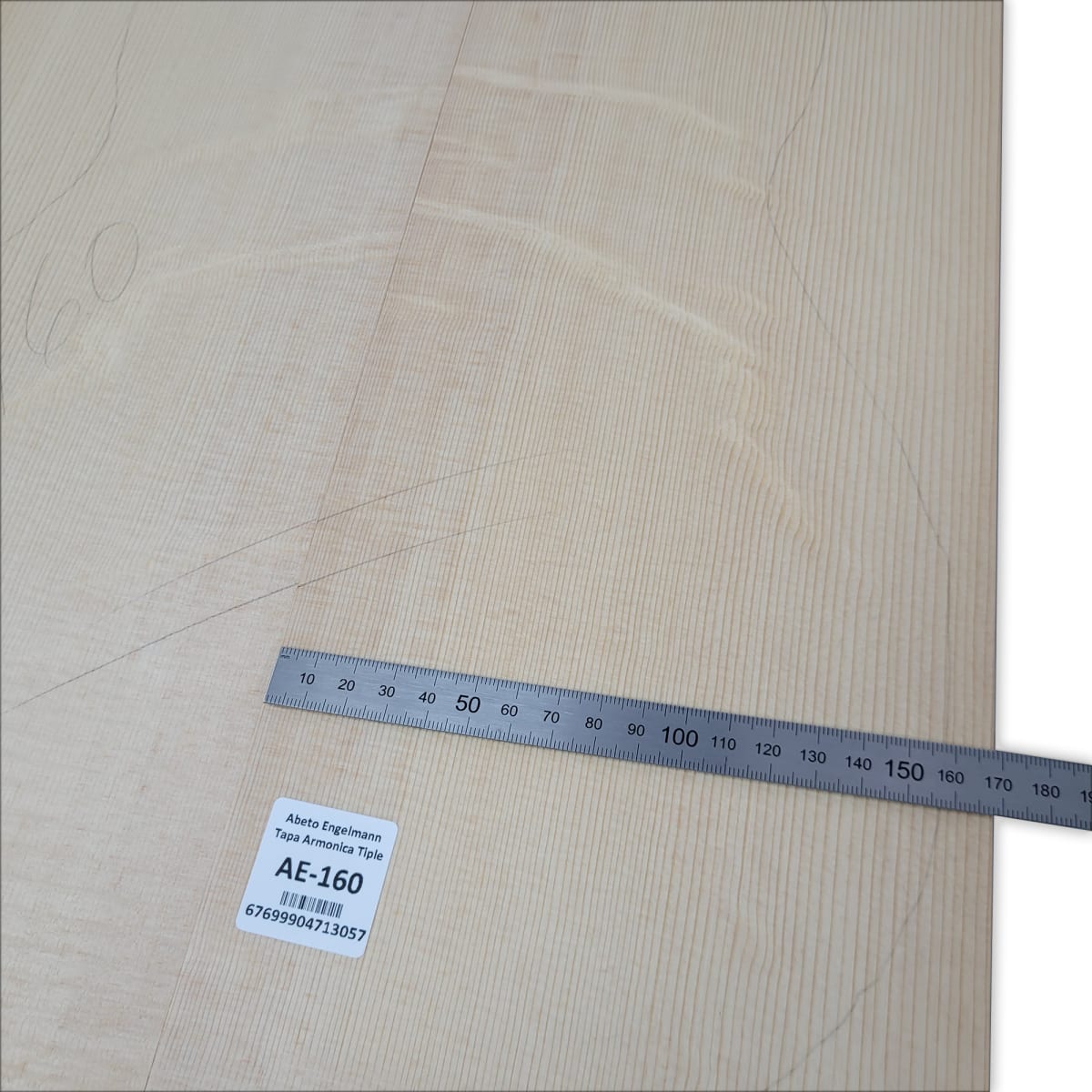 Tapa Armonica AE-160 de Abeto Engelmann Especial AAA Garra de Oso para Tiple4