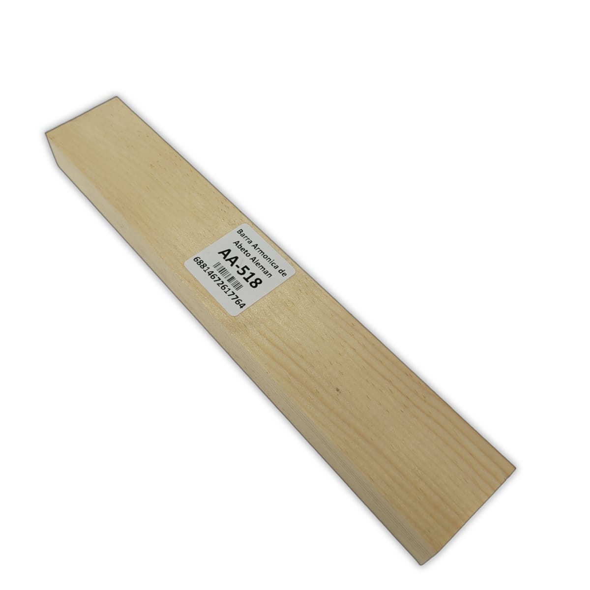 Barra Armonica AA-518 de Abeto Alemán para Armado Interno6