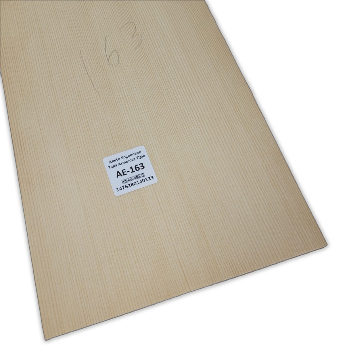 Tapa Armonica AE-163 de Abeto Engelmann Especial AAA para Tiple6
