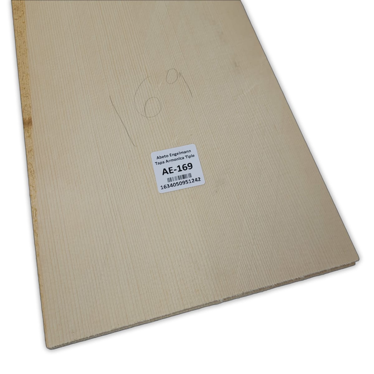 Tapa Armonica AE-169 de Abeto Engelmann Especial AAA para Tiple6