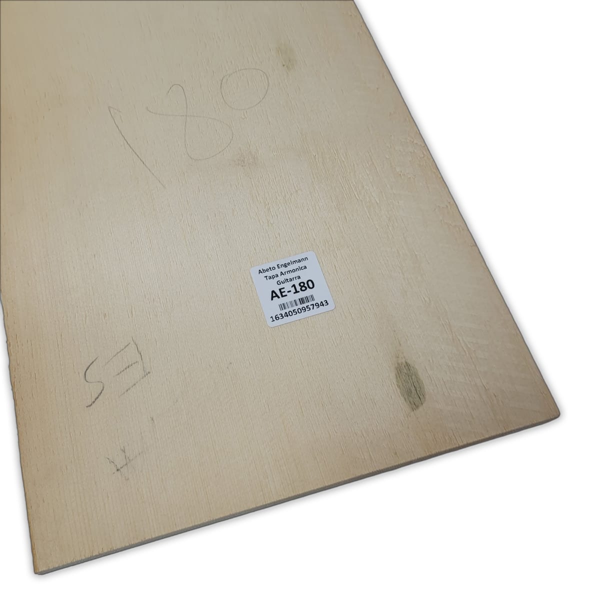 Tapa Armonica AE-180 de Abeto Engelmann Especial AAA para Guitarra6