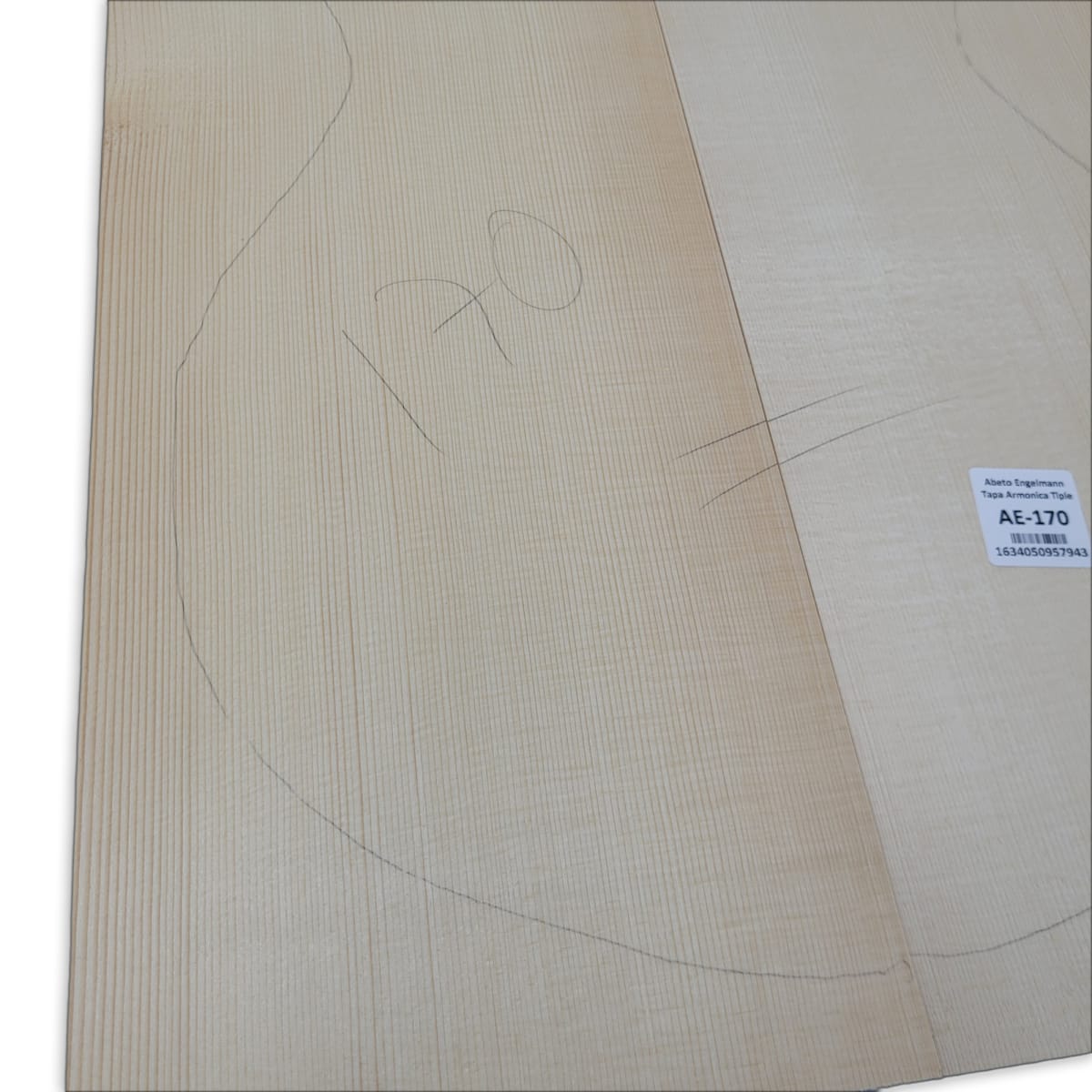 Tapa Armonica AE-170 de Abeto Engelmann Especial AAA para Tiple6