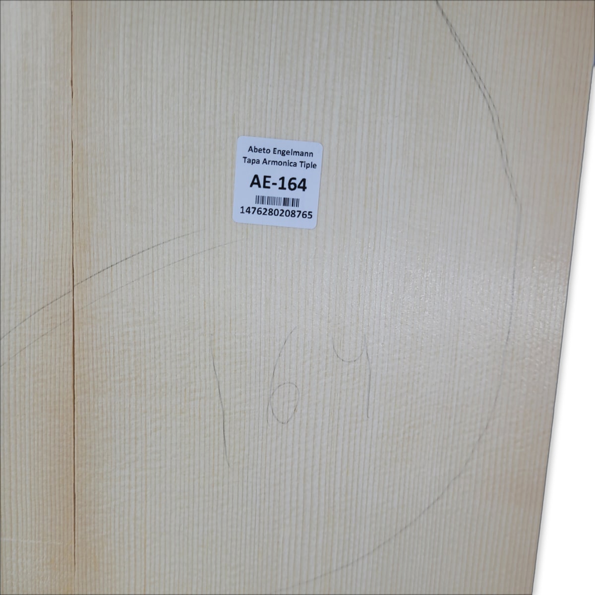 Tapa Armonica AE-164 de Abeto Engelmann Especial AAA para Tiple7