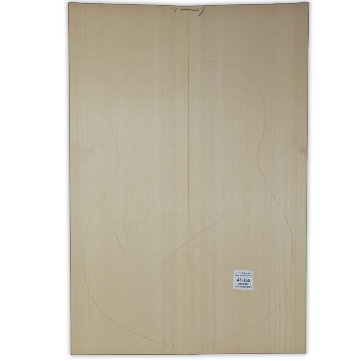 Tapa Armonica AE-165 de Abeto Engelmann Especial AAA para Tiple 8