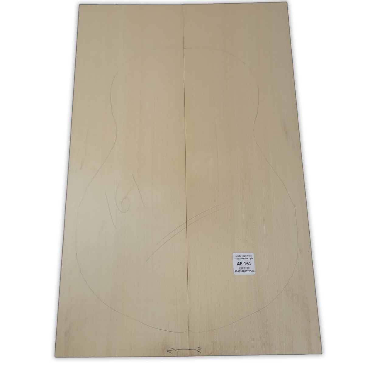 Tapa Armonica AE-161 de Abeto Engelmann Especial AAA para Tiple8