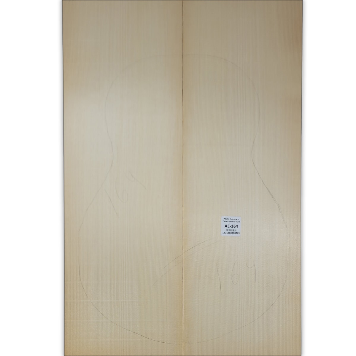 Tapa Armonica AE-164 de Abeto Engelmann Especial AAA para Tiple8