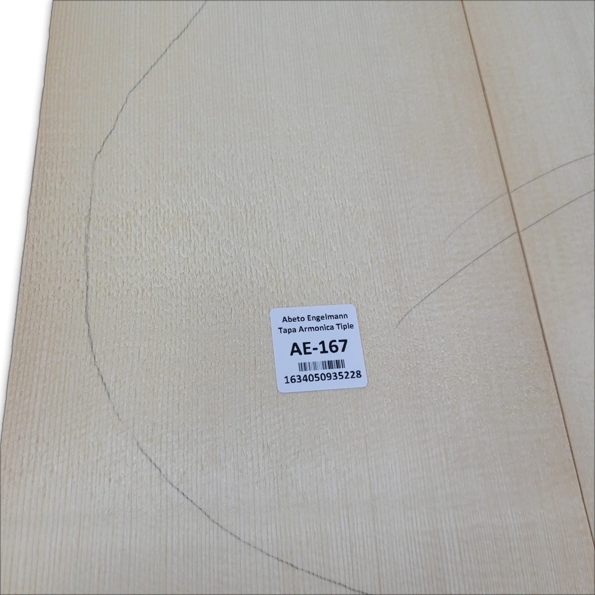 Tapa Armonica AE-167 de Abeto Engelmann Especial AAA para Tiple8