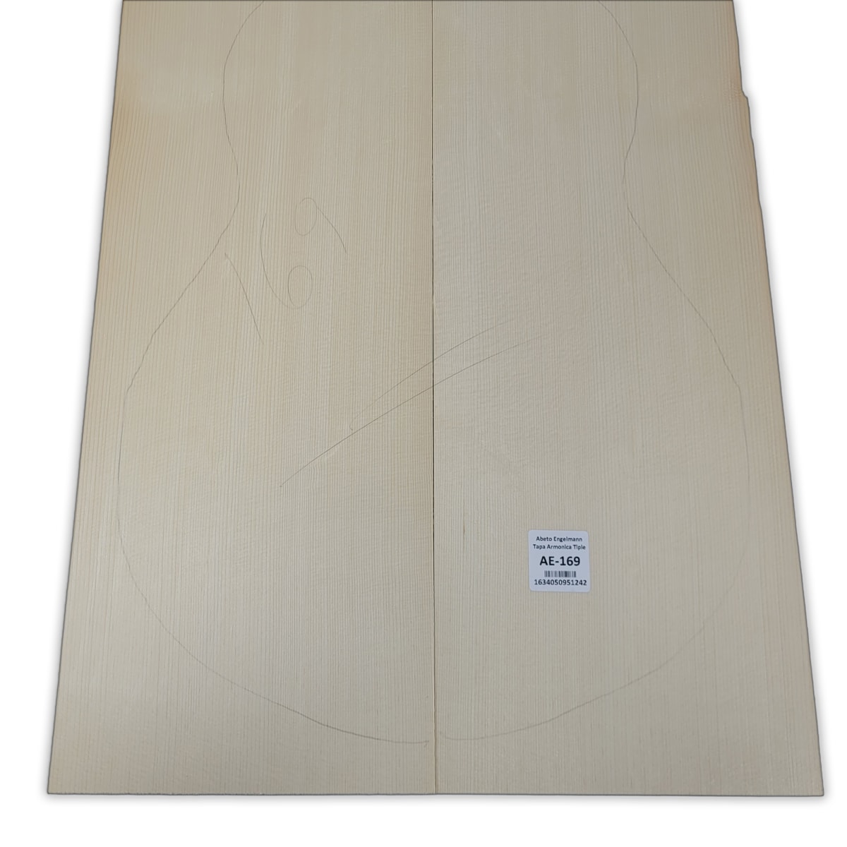 Tapa Armonica AE-169 de Abeto Engelmann Especial AAA para Tiple8