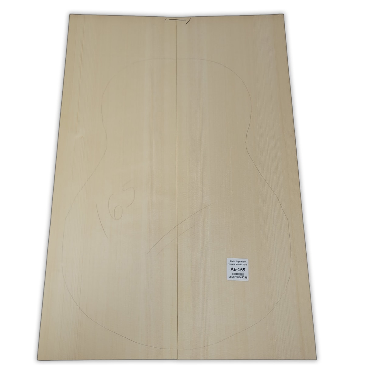 Tapa Armonica AE-165 de Abeto Engelmann Especial AAA para Tiple7