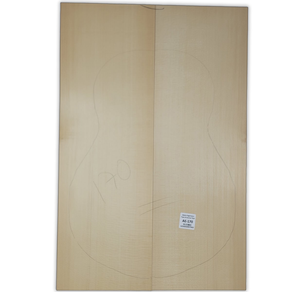 Tapa Armonica AE-170 de Abeto Engelmann Especial AAA para Tiple8