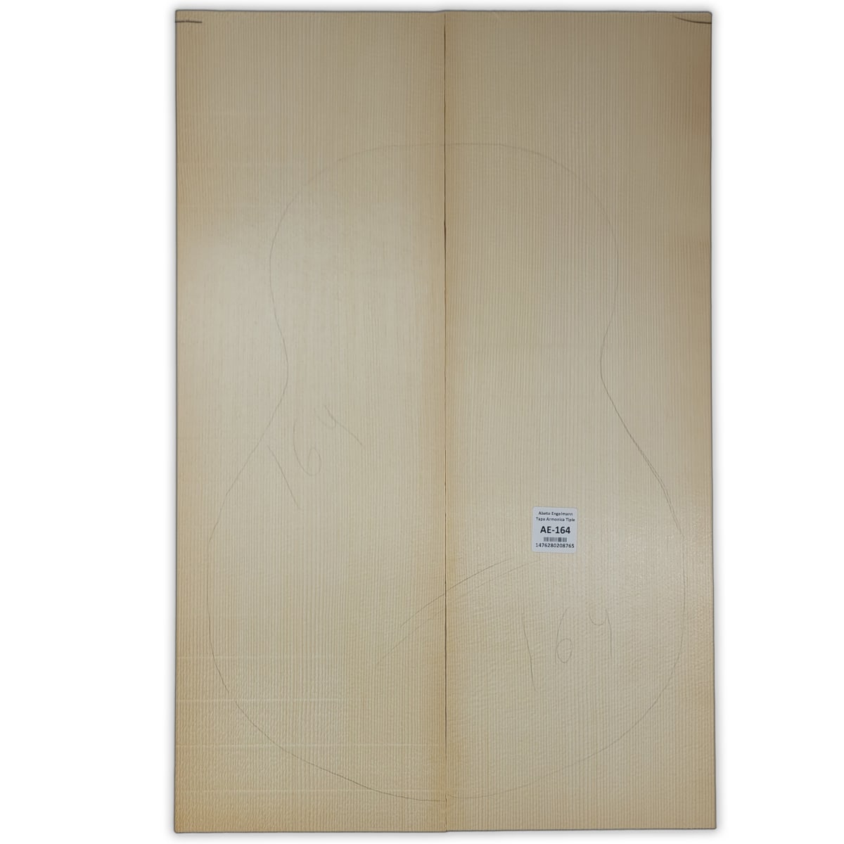 Tapa Armonica AE-164 de Abeto Engelmann Especial AAA para Tiple9