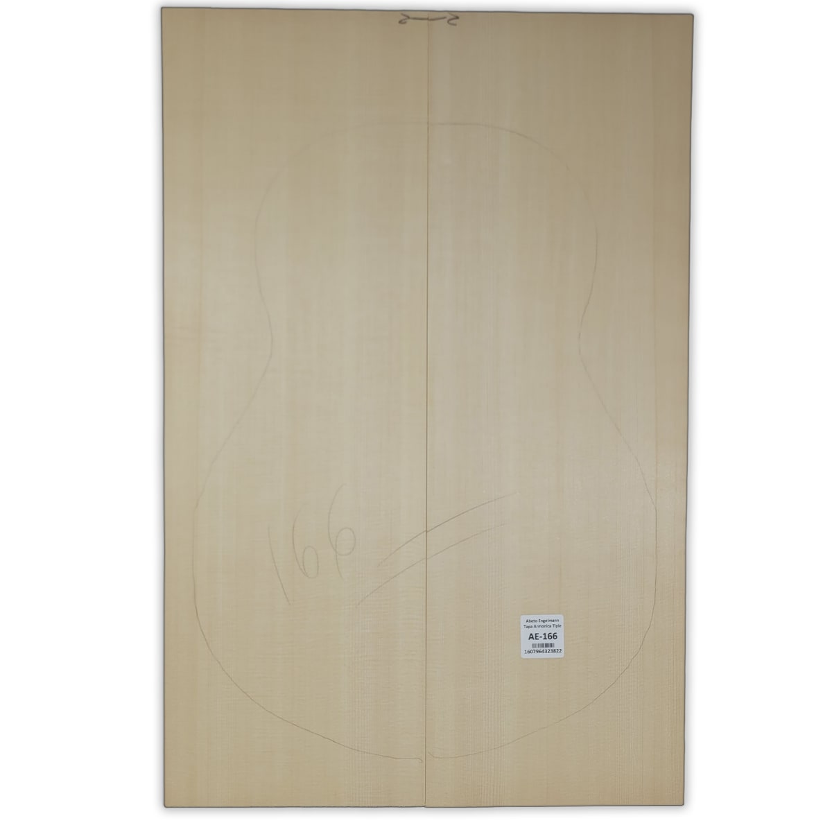 Tapa Armonica AE-166 de Abeto Engelmann Especial AAA para Tiple9