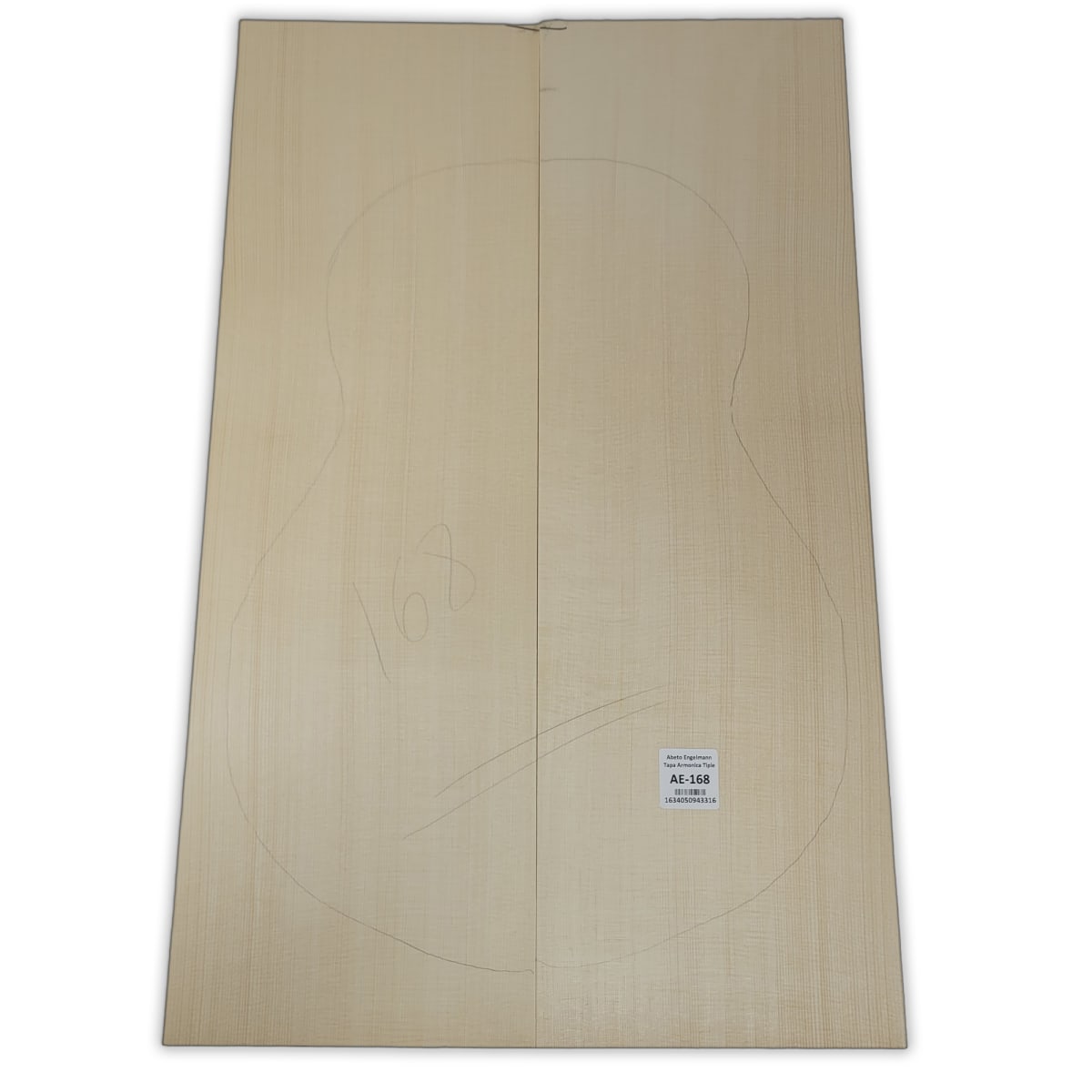Tapa Armonica AE-168 de Abeto Engelmann Especial AAA para Tiple9