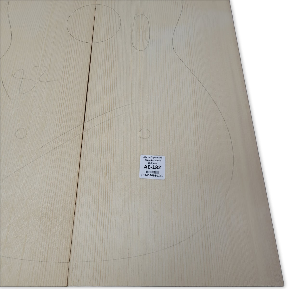 Tapa Armonica AE-182 de Abeto Engelmann Calidad A para Guitarra9