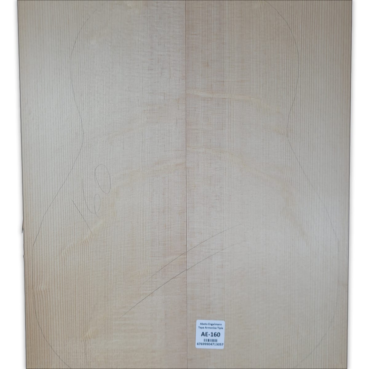 Tapa Armonica AE-160 de Abeto Engelmann Especial AAA Garra de Oso para Tiple8