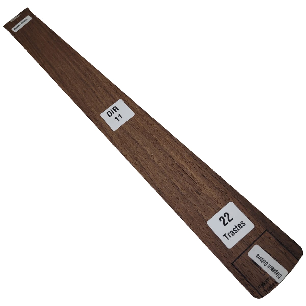 Diapason Ranurado Tipo Fender REF: DIR-11 de Indian Rosewood Especial - Escala 25.5