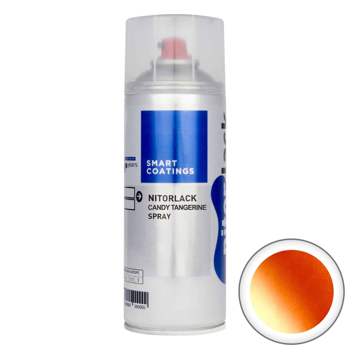 Nitrocelulosa Candy Tangerine de 400 ml 0