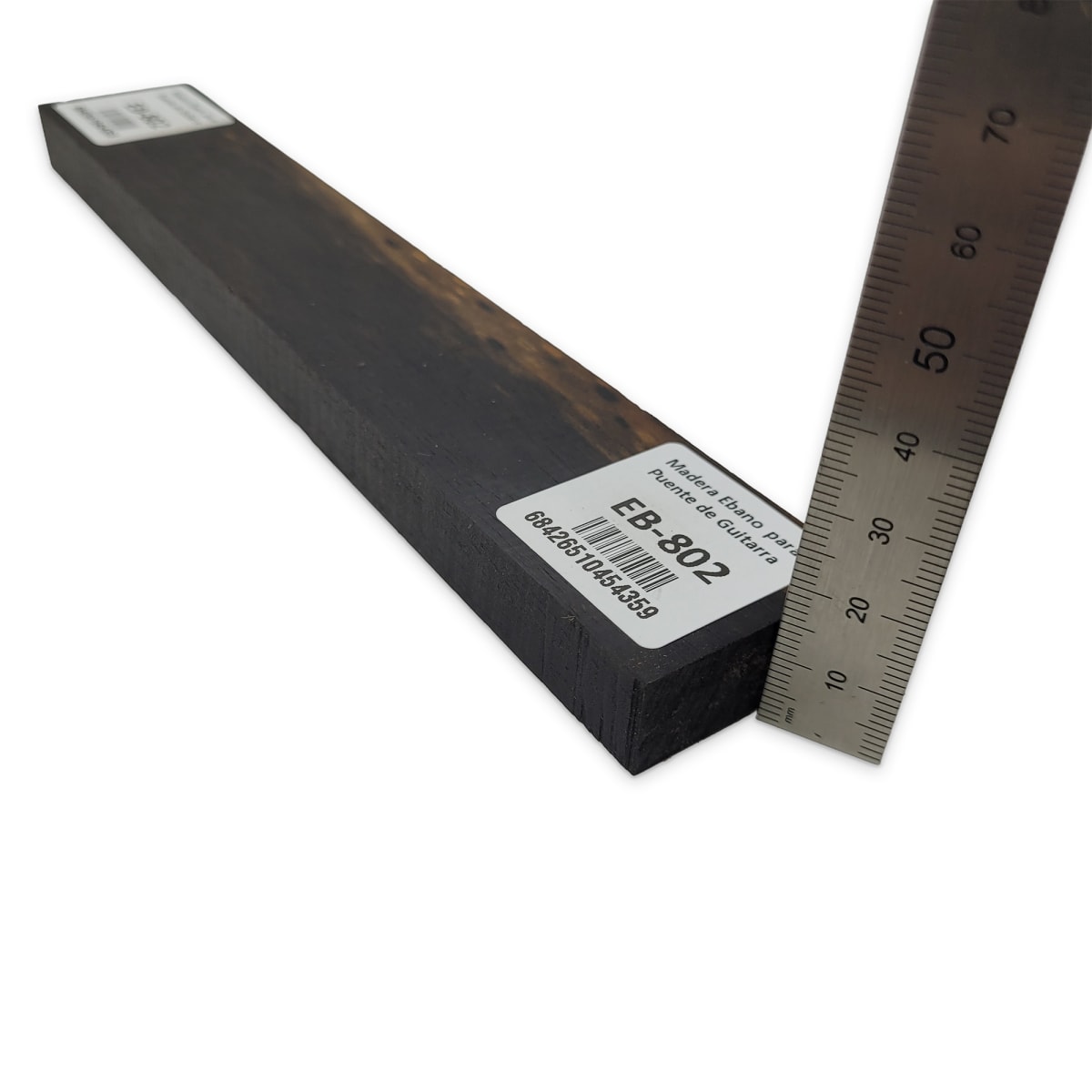 Pieza EB-802 de Ebano para Puente de Guitarra3