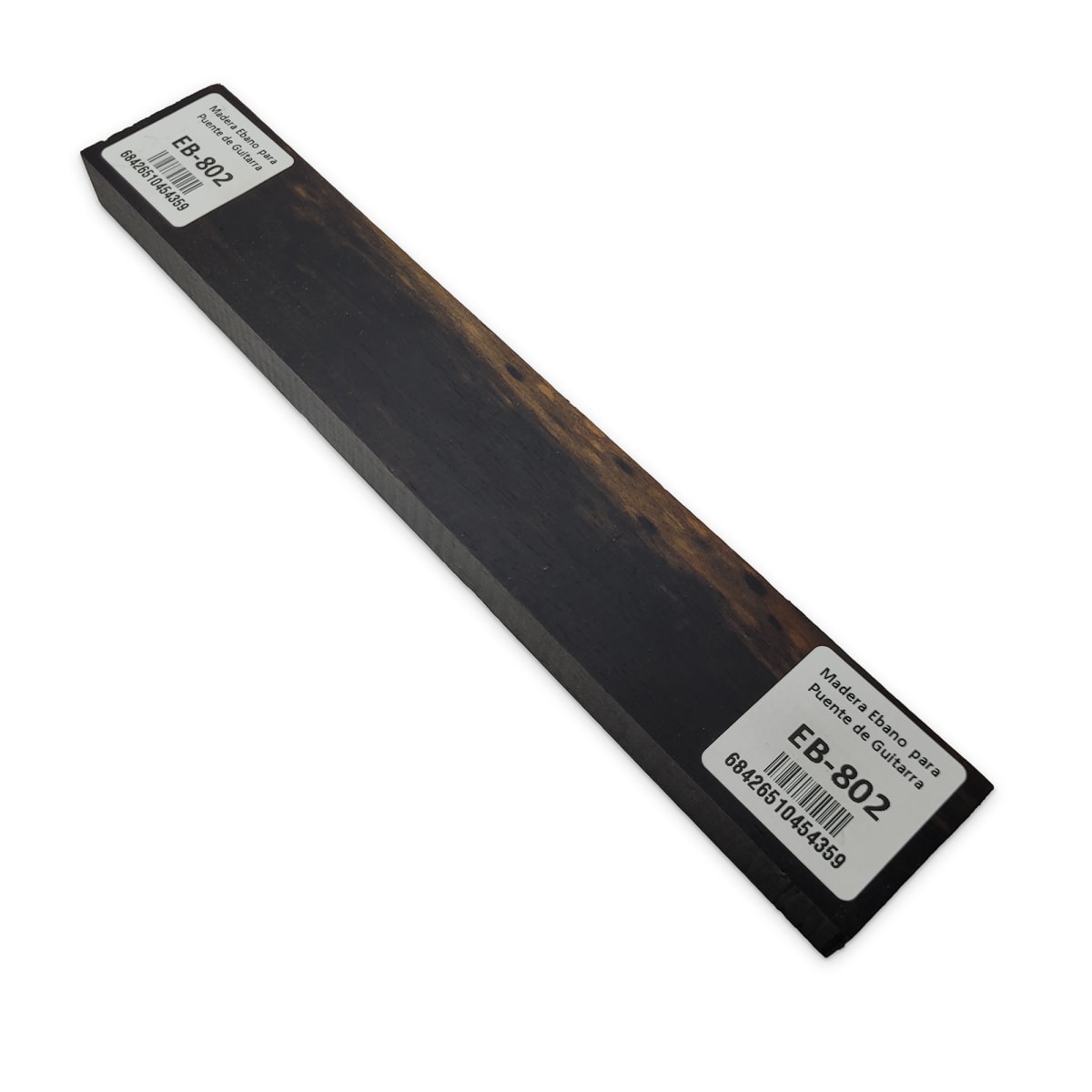 Pieza EB-802 de Ebano para Puente de Guitarra 0
