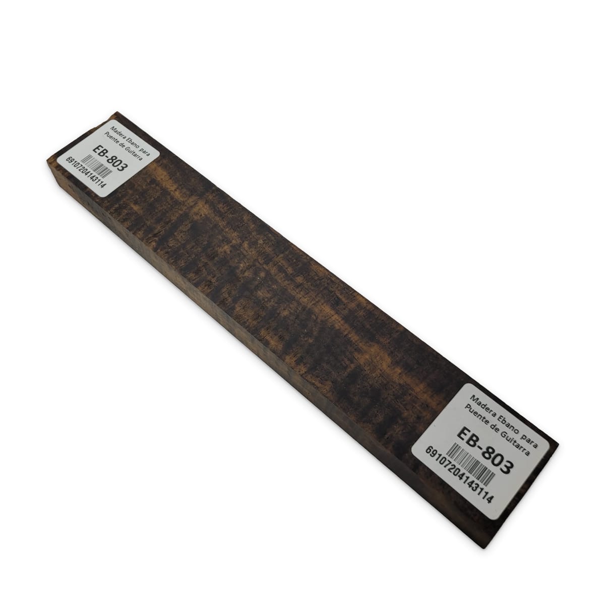 Pieza EB-803 de Ebano para Puente de Guitarra 0