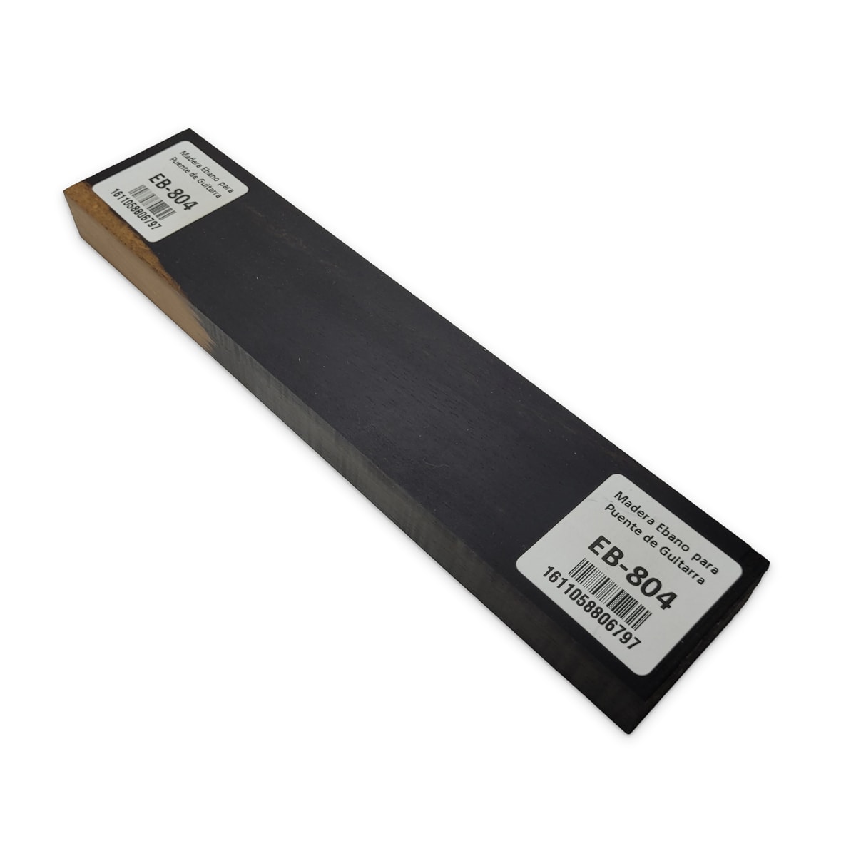 Pieza EB-804 de Ebano para Puente de Guitarra 0