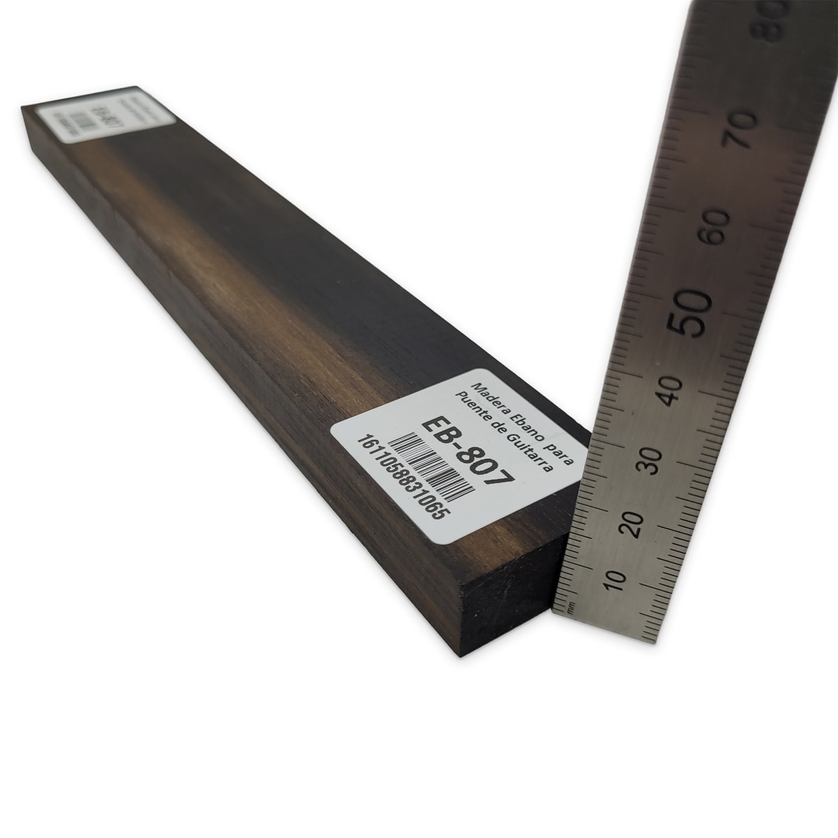 Pieza EB-807 de Ebano para Puente de Guitarra3