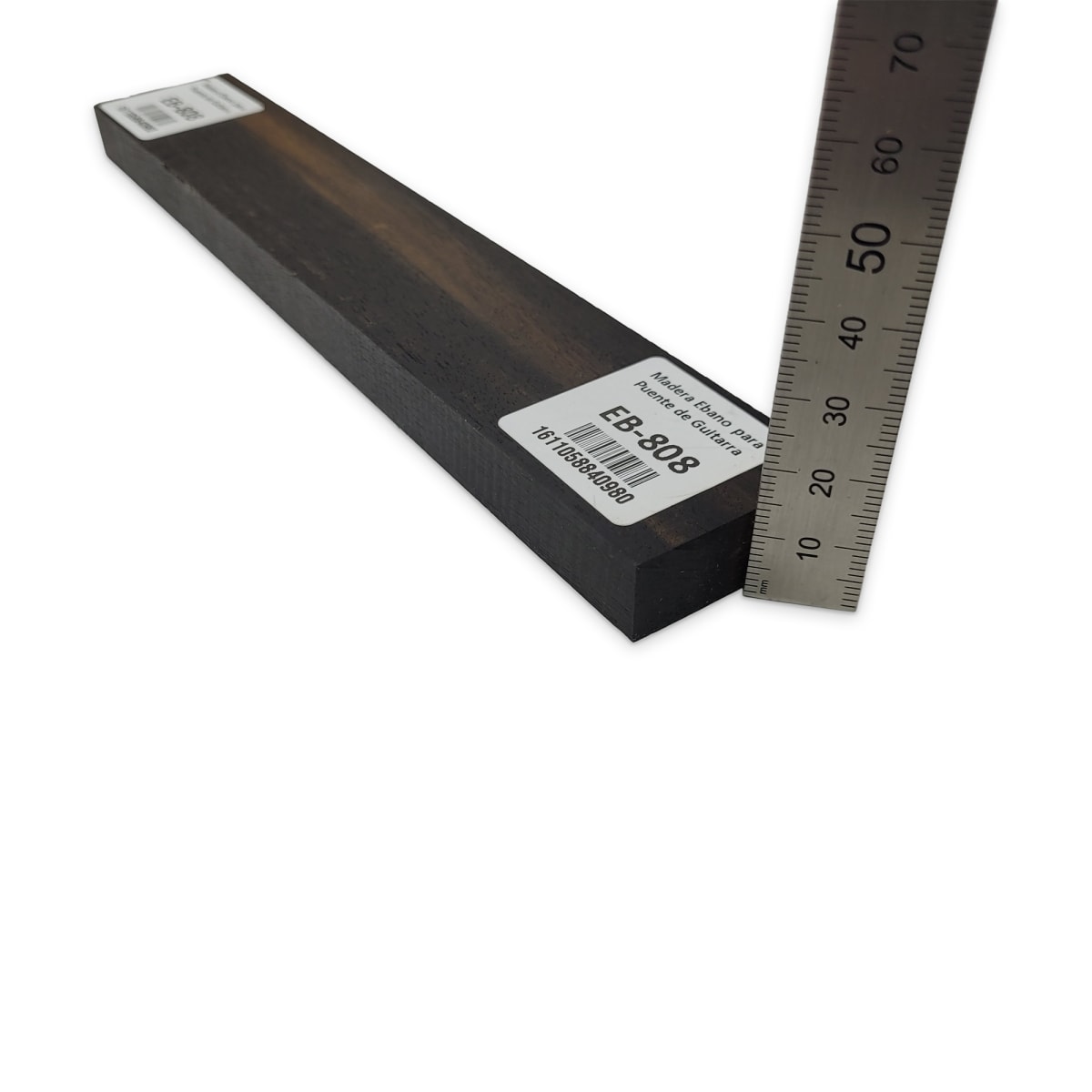 Pieza EB-808 de Ebano para Puente de Guitarra3