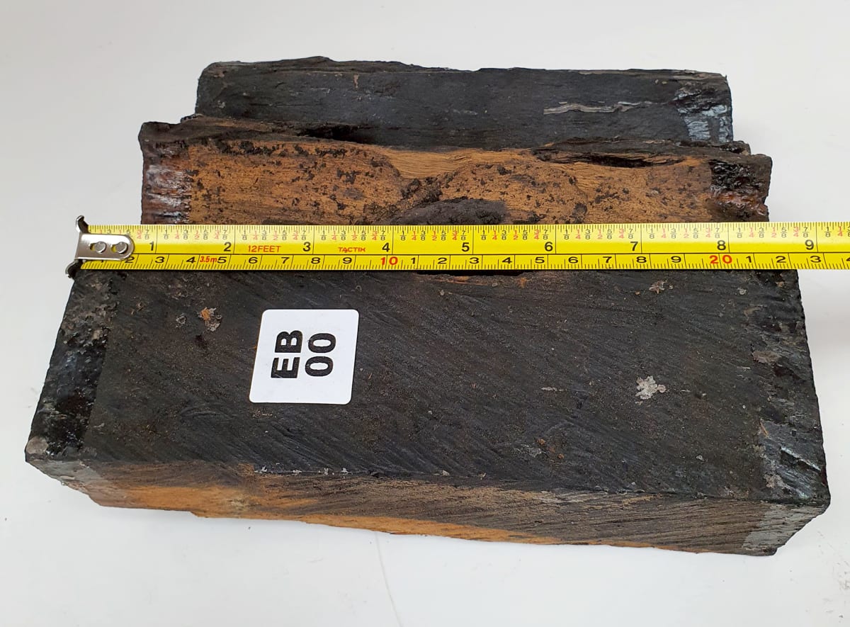 Pieza Unica REF: EB-00 de Ebano para Artesania y Tallado5