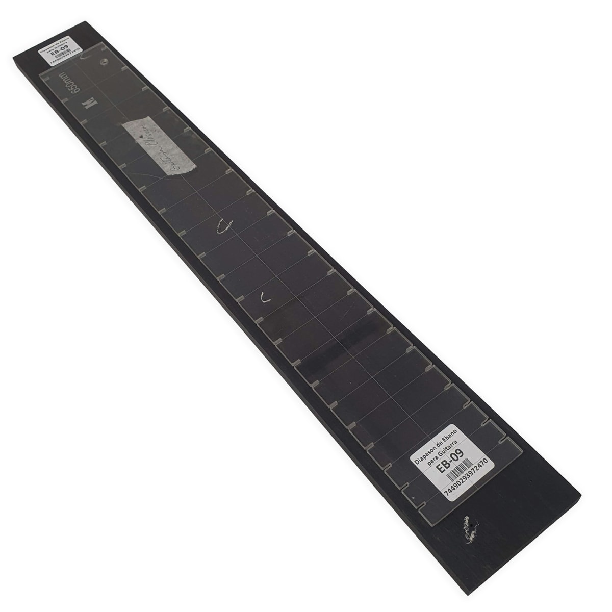 Diapason EB-09 de Ebano Negro para Guitarra / Pieza con detalles10
