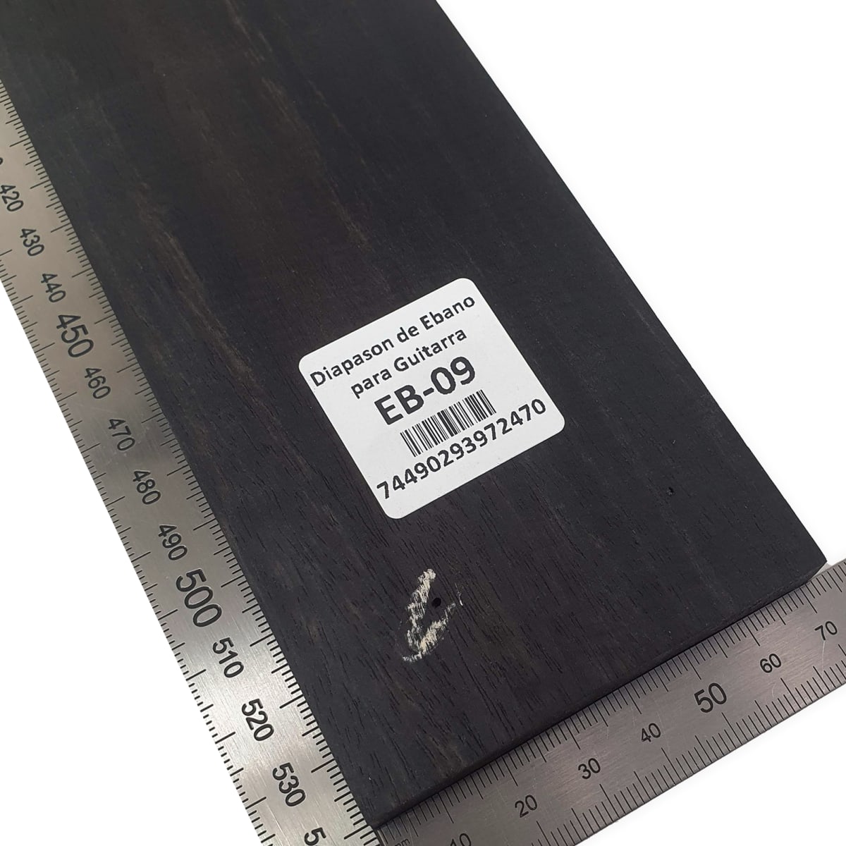 Diapason EB-09 de Ebano Negro para Guitarra / Pieza con detalles3