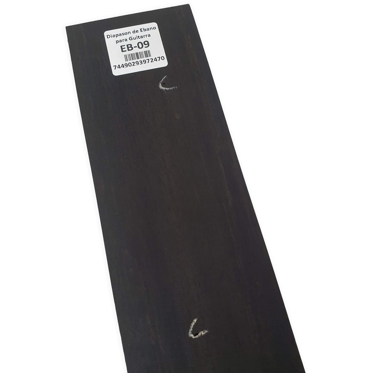Diapason EB-09 de Ebano Negro para Guitarra / Pieza con detalles4