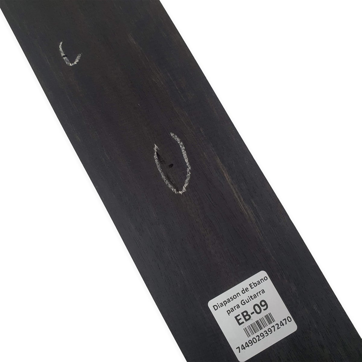 Diapason EB-09 de Ebano Negro para Guitarra / Pieza con detalles7