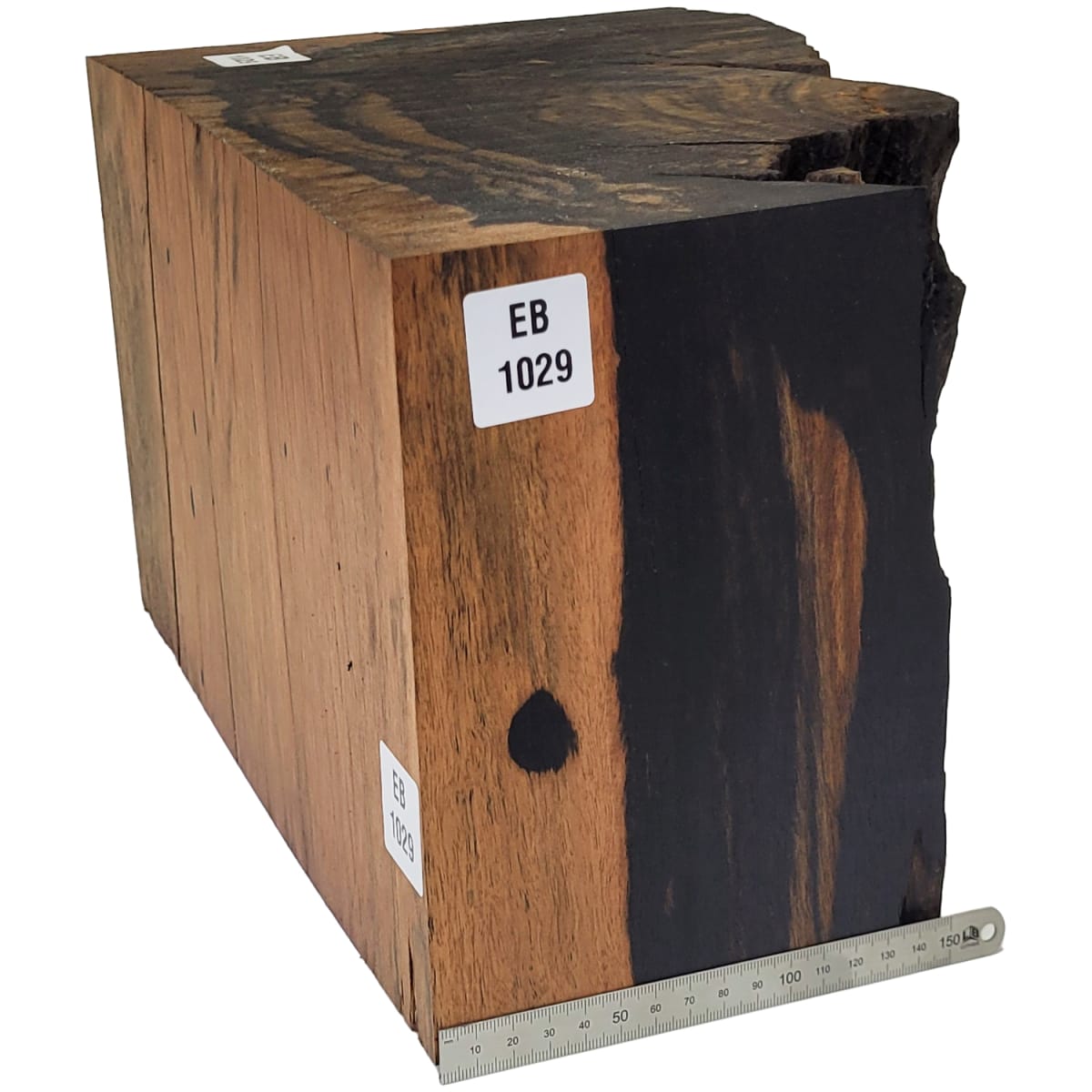 Pieza Unica REF: EB-1029 de Ebano para Artesania y Tallado7