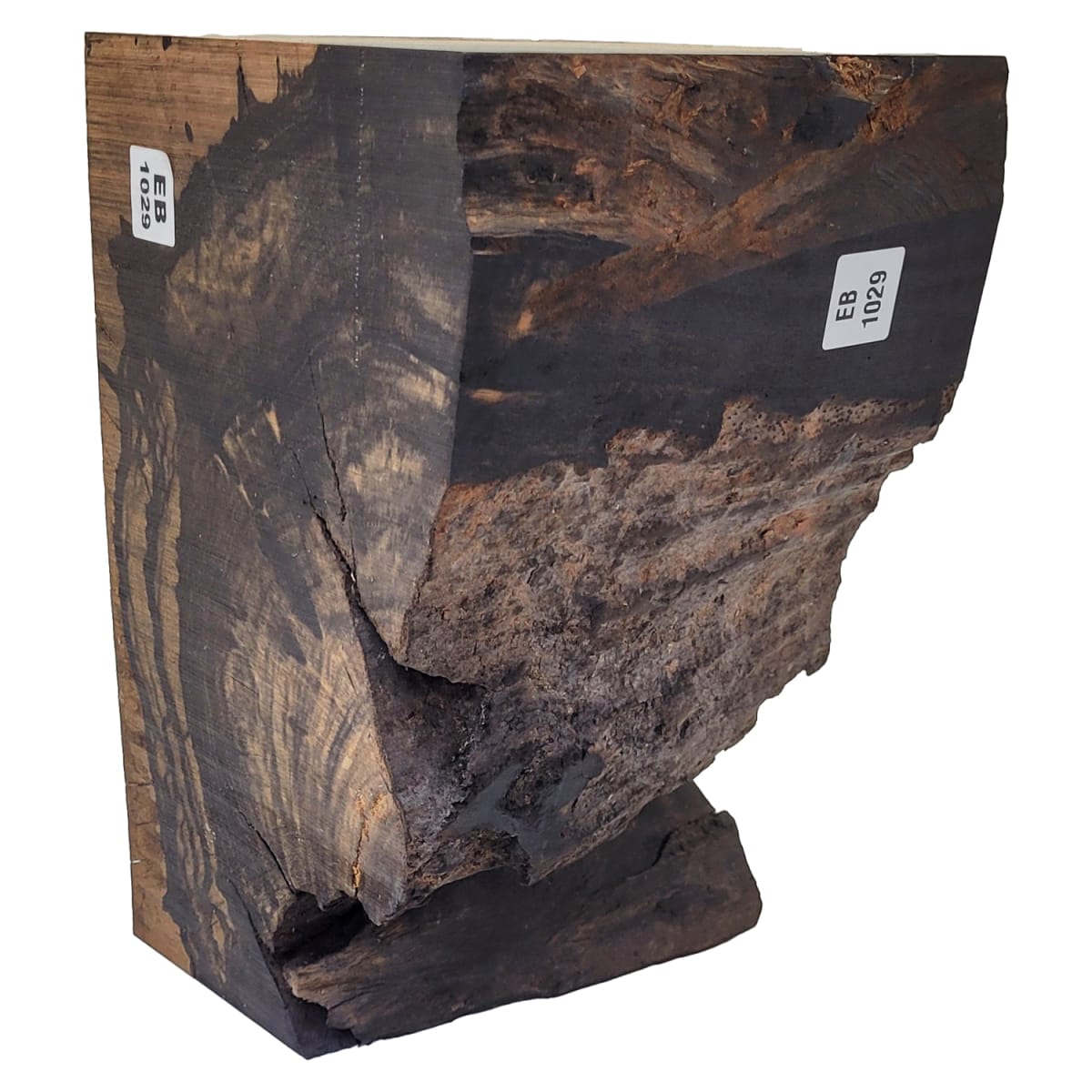 Pieza Unica REF: EB-1029 de Ebano para Artesania y Tallado8